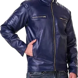 shreyatrend Men Self Design Biker/Riding Jacket image 4