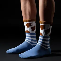 feetbyfoot Men Printed Mid-Calf/Crew-picture-29