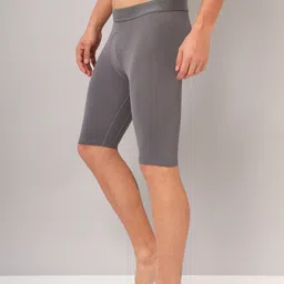 technosport Solid Men Grey Tights image 3