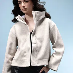 glitchez Women Solid Tailored Jacket-picture-27