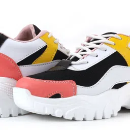 roddick shoes Roddick Stylish Fashionable Sport Shoes For Womens (Black:Pink) Sneakers For Men image 3