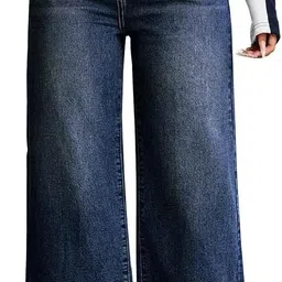 crezelle Women Loose Fit High Rise Brown Jeans-picture-26