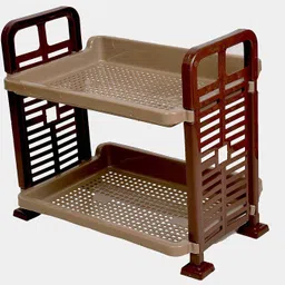 mastbus (Set of 1) Coke Table Stand With 2 Rack | Stand | Rack | Organizer Storage Box Plastic Wall Shelf-picture-13