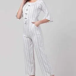 j r fashion Striped Women Jumpsuit image 3