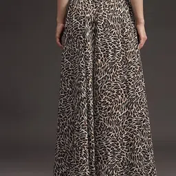 growmore creation Women Flared Multicolor Viscose Rayon Trousers image 4