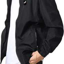 just rider Men Solid Casual Jacket image 4