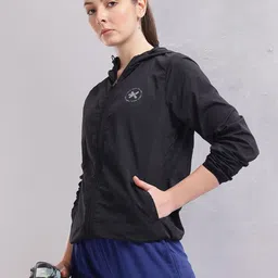 hrx by hrithik roshan Women Solid Tailored Jacket image 2