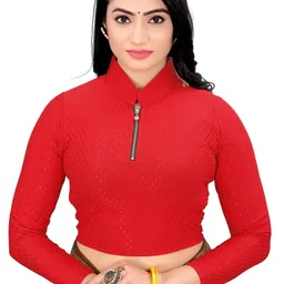 women mode Band collar Women Blouse-picture-23
