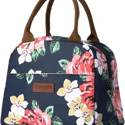 marjole Insulated Lunch Bag for Women Office & School Tiffin Handbag for Lunch Box Waterproof Lunch Bag image 1