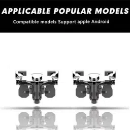 TECHGEAR HIGH QUALITY PUBG/Rules of Survival Mobile Game Controller Game Trigger,Shoot Gaming Accessory Kit image 4