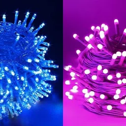 nkxik 40 LEDs 12 m Multicolor Steady String Rice Lights-picture-28