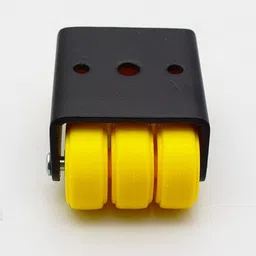 rab 6 W FIX YELLOW-34831-1 Appliance Furniture Caster image 3