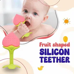 yehouse Baby Silicone Fruit Shape Teether Toy for Infants Teether image 2