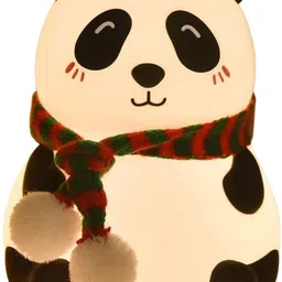mm toys Panda Night Light Rechargeable Silicone 7-Color LED Changing Lamp for Kids | Night Lamp-picture-37