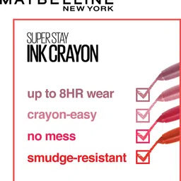 maybelline new york Super Stay Crayon Lipstick image 5