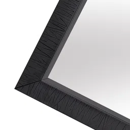 k k glass & aluminium Rectangle (24x30) Black Frame Wall Mirrors image 5