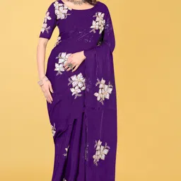 avirat designer studio Embroidered Bollywood Georgette Saree image 2