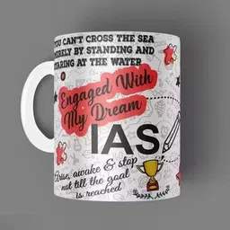 avistra LBSNAA Printed Cup For IAS Aspirants | LBSNAA IAS Aspirants Ceramic Coffee Mug-picture-16