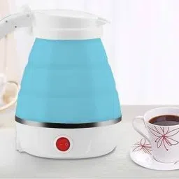 pratyang Travel Folding Electric Kettle Fast Boiling Food Grade Silicone (Multicolor) Beverage Maker image 2
