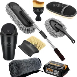 srbk fashion Stainless Steel, Plastic, Microfiber Vehicle Washing Duster-picture-12