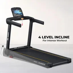 durafit Racer BLDC 4.5 HP Peak | 16km Speed | Home use Treadmill image 5