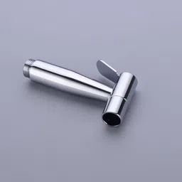 kuric ABS Health Faucet with SS-304 Grade 1 Mtr Flexible Hose Pipe Tube & Wall Hook Toilet Bidet Sprayer Set, Jet Spray for Toilet, Faucet for Toilet (Chrome) HealthFaucet image 2