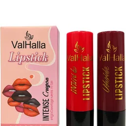valhalla Makeup Kit for Women & Girls with Lipstick, Foundation, Eyeliner, Brushes Set image 4