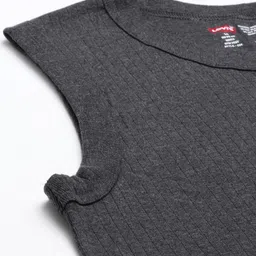 levi's Side Branding, Tag Free Comfort & Smartskin Technology Style# 014 Gym Men Vest image 2