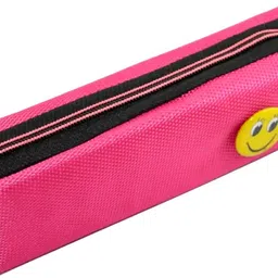 pvention Smiley Stationery Pouch For Kids Birthday Return Gift Smiley Art Polyester Pencil Boxes image 3