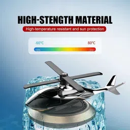 atoray Car Aroma Diffuser Air Freshener Perfume Solar Power Car Dashboard Helicopter Car Freshener Diffuser image 4