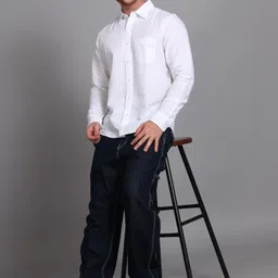 united colors of benetton Men Regular Fit Solid Casual Shirt image 2