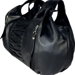 all day 365 Women Black Shoulder Bag - Extra Spacious image 5