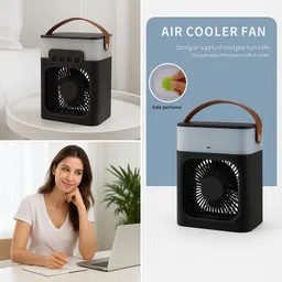 Casaquin Ac Mini Cooler Fan for Room Cooling Portable USB 3-Mode Aroma Diffuser Function Cooler image 4