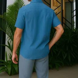 ftx Men Regular Fit Printed Spread Collar Casual Shirt image 2