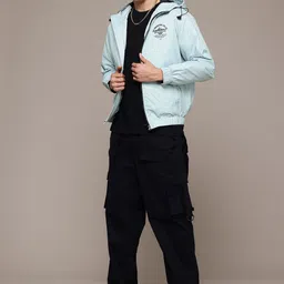 roadster Men Solid Tailored Jacket image 4