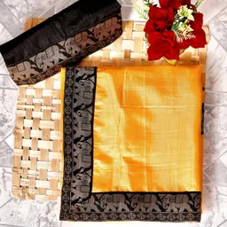 rb studio Self Design, Solid/Plain Bollywood Georgette Saree-picture-18
