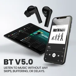 aroma NB140 Jaguar Upto 50Hr Playtime* Fast Charging Dual Pairing True Wireless Bluetooth Headset image 3