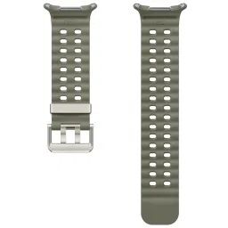 SAMSUNG ET-SNL70MKEGIN HNBR, Titanium Marine Band for Galaxy Watch Ultra (Lugless Design, Green) image 3