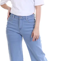 kalpnavya fashion Women Boyfriend High Rise Blue Jeans image 2