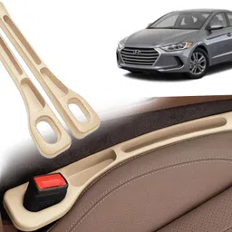 selifaur BGG129 2 Pcs Light Weight Car Seat Gap Filler (New storage slot)Elantra 2017 Trunk Organizer image 1