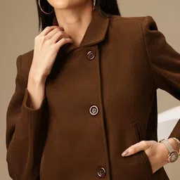 chemistry Polyester Coat For Women image 2