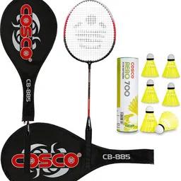 cosco CB - 885 Badminton Racket And Aero 700 Shuttle Box Badminton Kit-picture-15