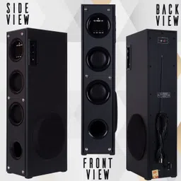 Yoment TU-8 Premium bass Multimedia speaker 100 W Bluetooth Tower Speaker image 2