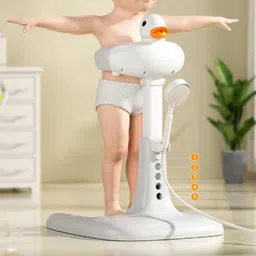 anuvya Adjustable Baby Shower Bath Stand Straight Bathtub Safety Rail-picture-23