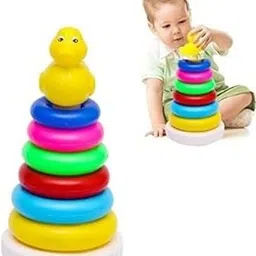 khatushyam Duck Stacking Ring for Kids. Helps Kids recognise (Small 5 Rings)-picture-23