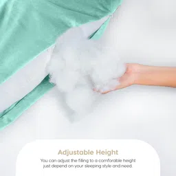 hundur store Microfibre Solid Pregnancy Pillow Pack of 1 image 5