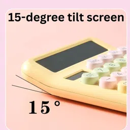 frony Desktop Calculator, 12-Digit Large LCD and Large Buttons for Office, Homes C117 Basic Calculator image 5