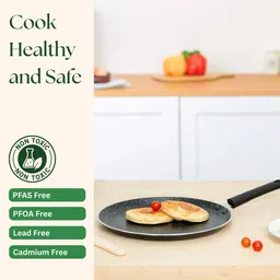 kreme Petals Granite Tawa 28 cm diameter image 4