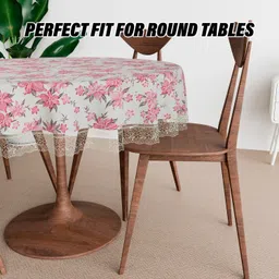 rmdecor Floral, Printed 4 Seater Table Cover image 2