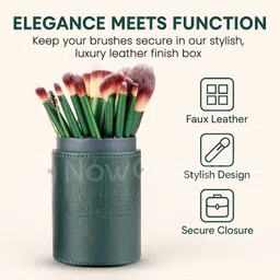 now organic Makeup Brush Organizer image 3